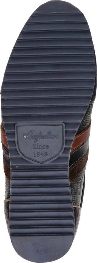 Australian Camaro Sneakers blauw Leer