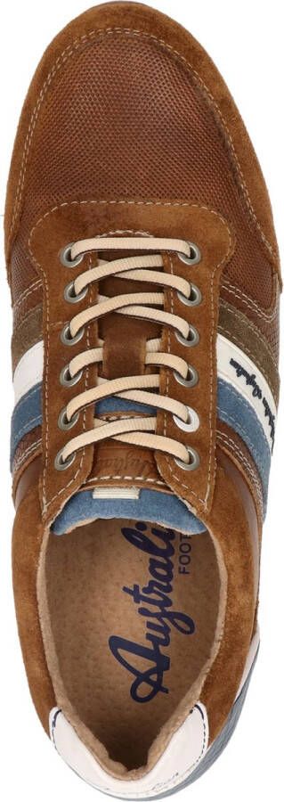 Australian Camaro Sneakers cognac Leer