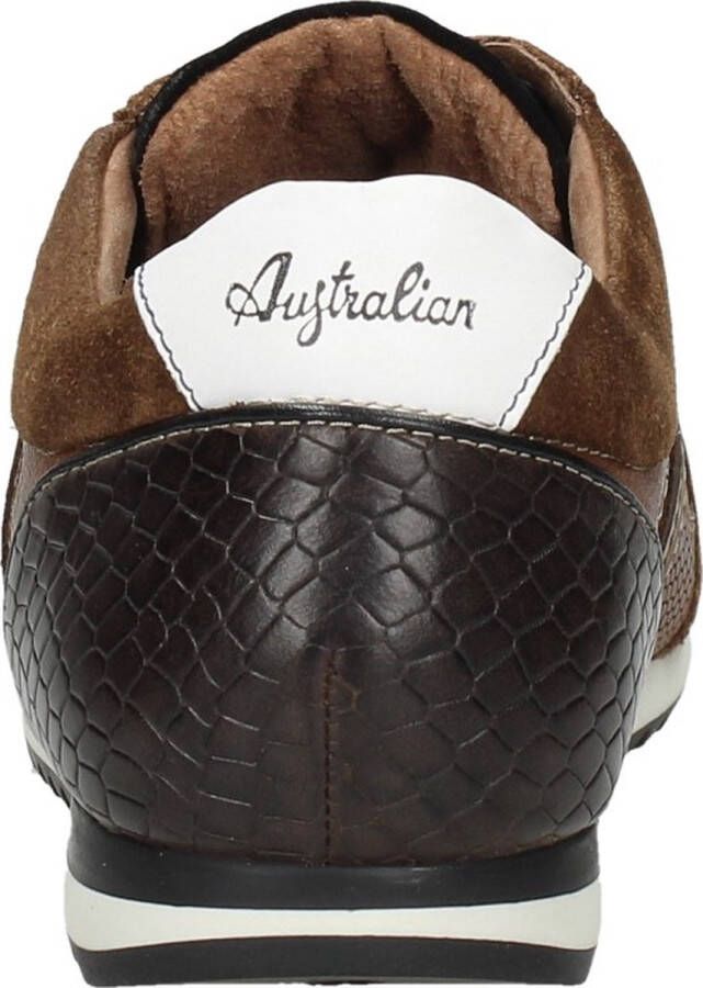 Australian Camaro Sneakers cognac Leer