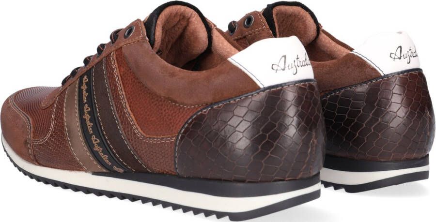 Australian Camaro Sneakers cognac Leer