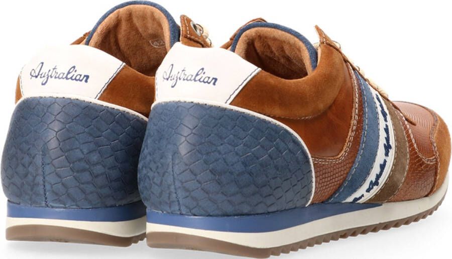 Australian Camaro Sneakers cognac Leer