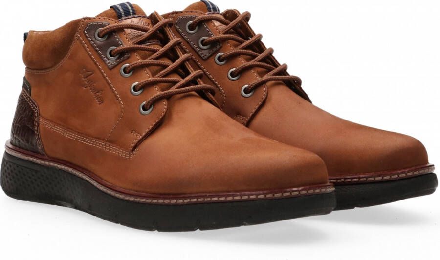 Australian Dexter Veterboots Laarzen Met Veters Heren Cognac