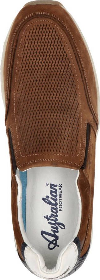 Australian Eagle Instappers cognac Nubuck