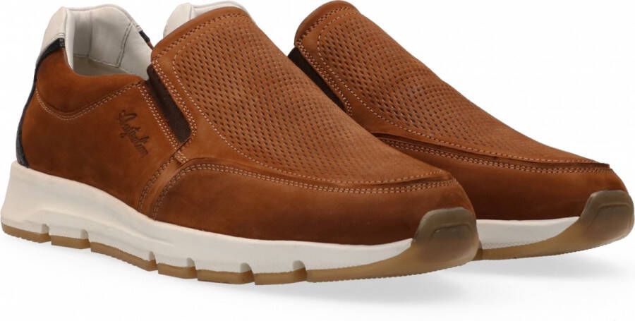 Australian Eagle Instappers cognac Nubuck