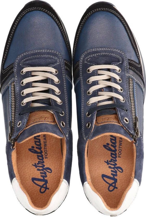 Australian Footwear Australian Browning heren sneaker Blauw - Foto 15
