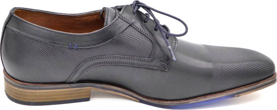 Australian Footwear Australian Heren Veterschoen Essex 15.1366.01-A10 Zwart