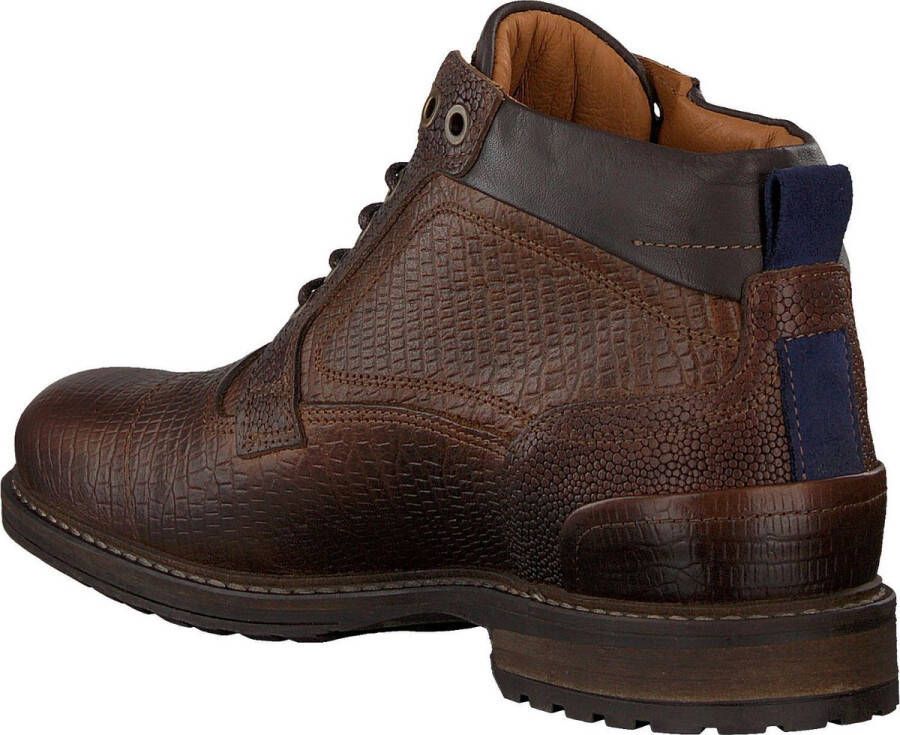 Australian Footwear Australian Montenero Veterboots Laarzen Met Veters Heren Bruin