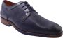 Australian Footwear Blauwe Australian Veterschoenen Matteo Leather - Thumbnail 12