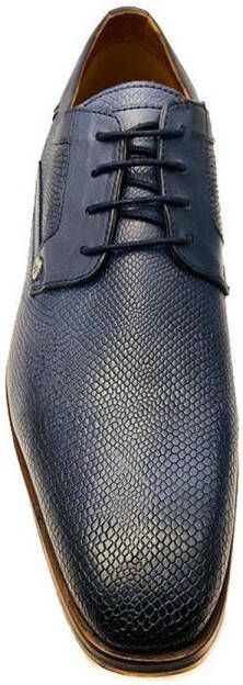 Australian Footwear Blauwe Australian Veterschoenen Matteo Leather