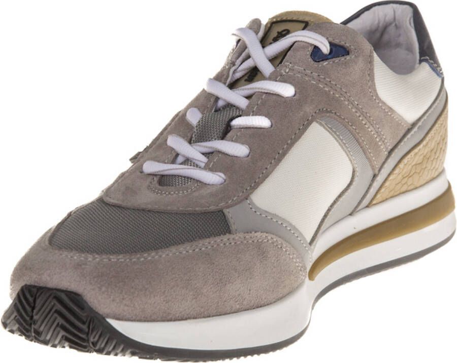 Australian Footwear Clint Sneakers Wit White-Grey-Beige