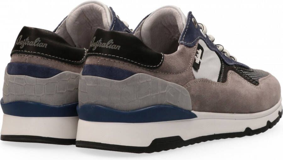 Australian Footwear Mazoni Sneakers Grijs Grey-Blue-White