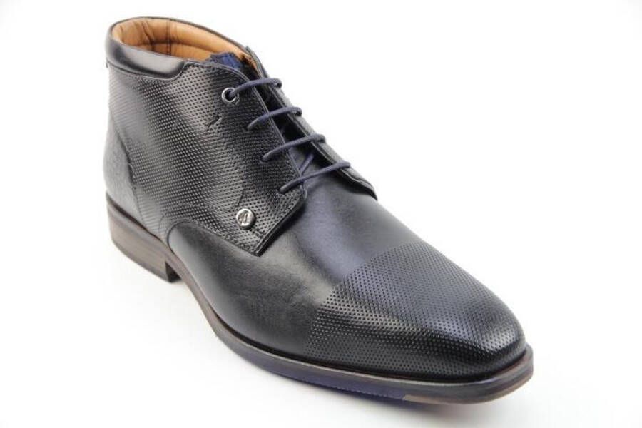 Australian Footwear Zwarte Australian Veterschoenen Albany Leather - Foto 3