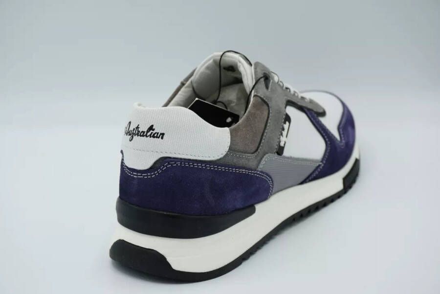 Australian Footwear Argentina Sneakers Grijs Grey-Blue-White - Foto 12