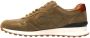 Australian Sneaker Odysey Suède 15.1598.02-EDE Groen-Cognac-Zwart - Thumbnail 11