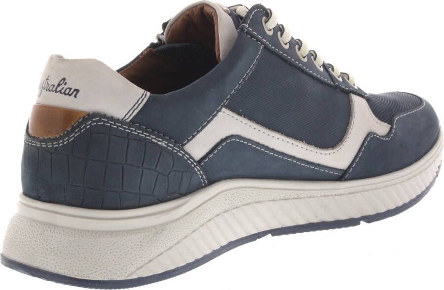 Australian Footwear Hatchback Sneakers Blauw Blue Light Grey