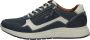 Australian Sneaker Hatchback Leather 15.1607.02-S12 Blue Tan - Thumbnail 1