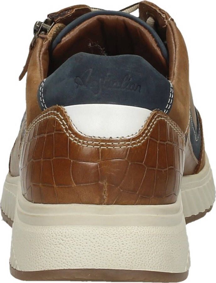 Australian Hatchback Veterschoenen Laag cognac