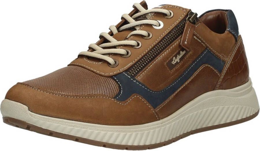 Australian Hatchback Veterschoenen Laag Cognac
