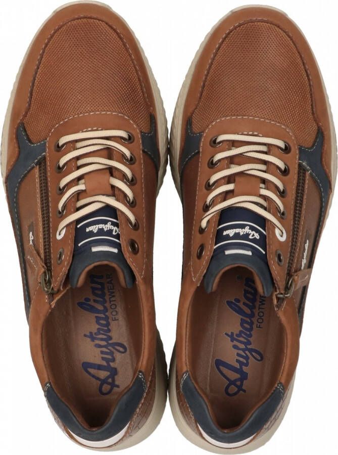 Australian HATCHBACK 15 1607 02 A08 Zwarte sneaker met rits wijdte G - Foto 3