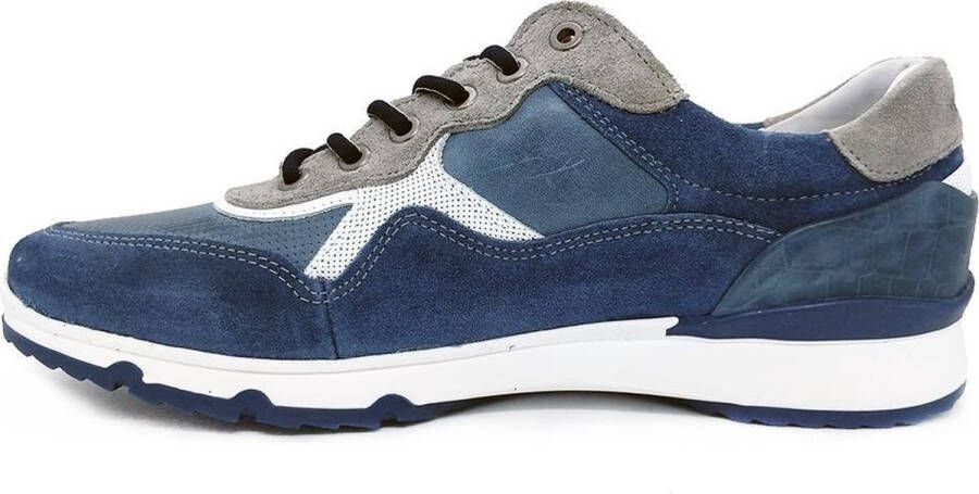 Australian Heren Sneakers 15.1519.01 Mazoni Blauw