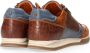Australian Footwear Browning Leather Sneaker casual Tan-Cognac-Blue - Thumbnail 12