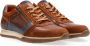 Australian Footwear Browning Leather Sneaker casual Tan-Cognac-Blue - Thumbnail 5