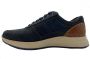Australian Heren Sneakers Huricane Leather Blue Tan Donkerblauw - Thumbnail 11