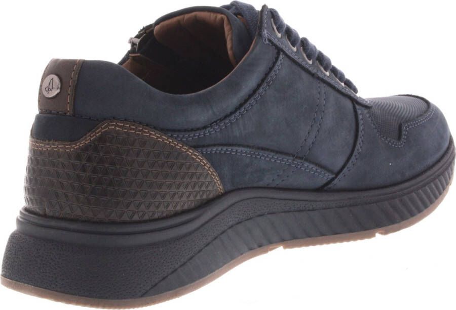 Australian Heren Sneakers Hurricane Dark Blue Brown Donkerblauw