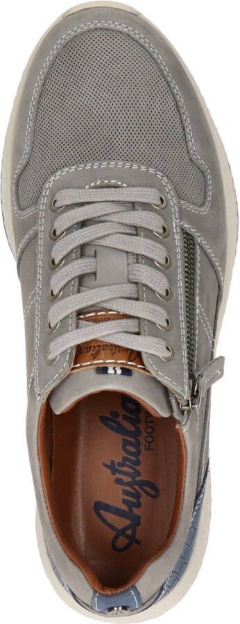 Australian Heren Sneakers Hurricane Light Grey Blue Licht Grijs