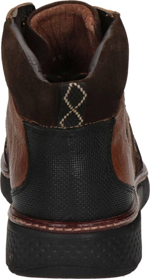 Australian Heren Veterschoenen Durango Black Cognac