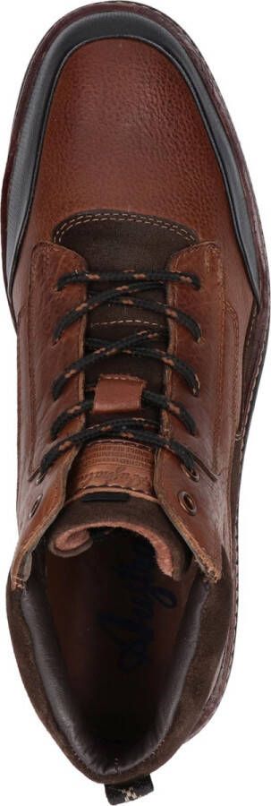 Australian Heren Veterschoenen Durango Black Cognac