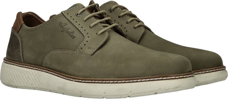 Australian Heren Veterschoenen Preston Light Green Groen