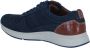 Australian Heren Sneakers Huricane Leather Blue Tan Donkerblauw - Thumbnail 13