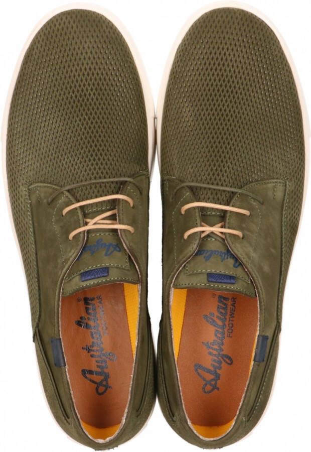 Australian Morris Veterschoenen Laag groen