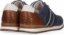 Australian Navarone Lage sneakers Leren Sneaker Heren Blauw - Thumbnail 8