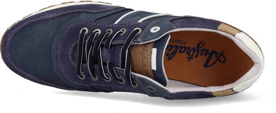 Australian Navarone Lage sneakers Leren Sneaker Heren Blauw