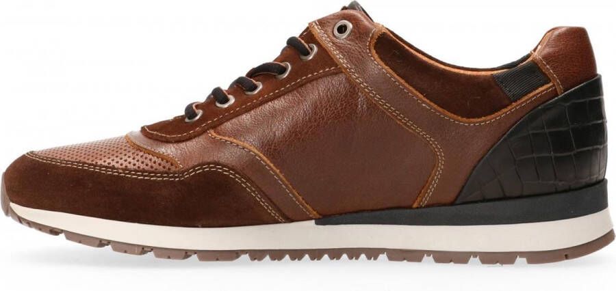 Australian Navarone Lage sneakers Leren Sneaker Heren Bruin