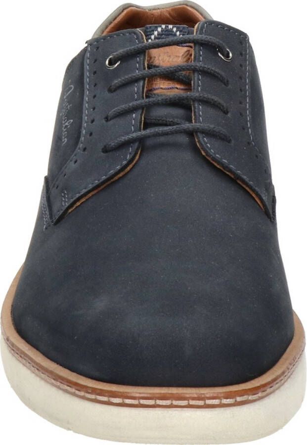 Australian Preston Sneakers blauw Leer