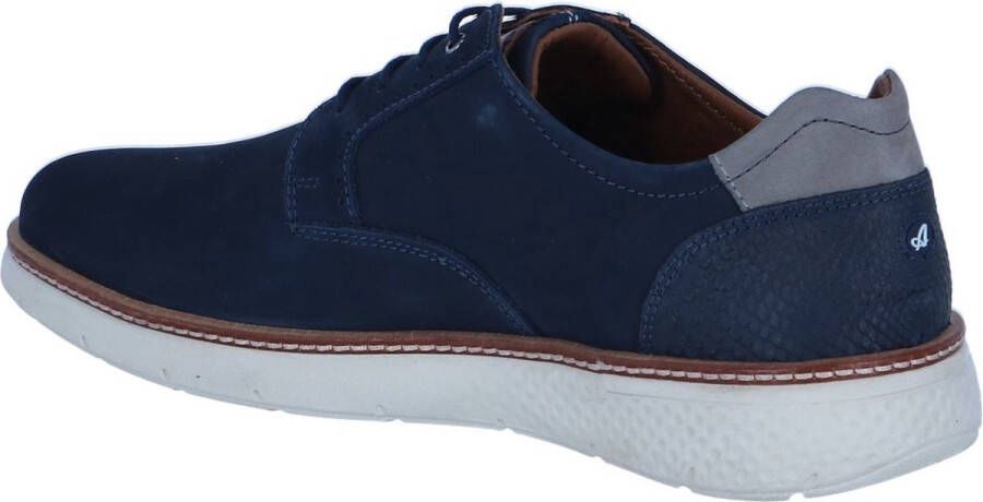 Australian Preston Sneakers blauw Leer