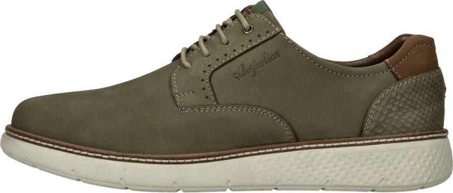 Australian Preston Sneakers groen Leer