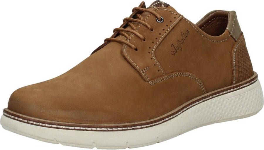 Australian Preston Veterschoenen Laag cognac