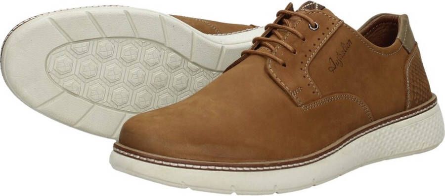 Australian Preston Veterschoenen Laag cognac