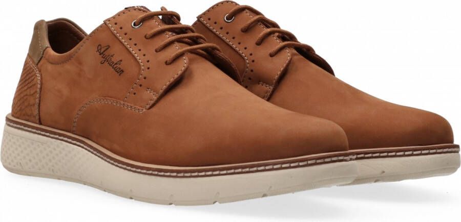 Australian Preston Veterschoenen Laag cognac