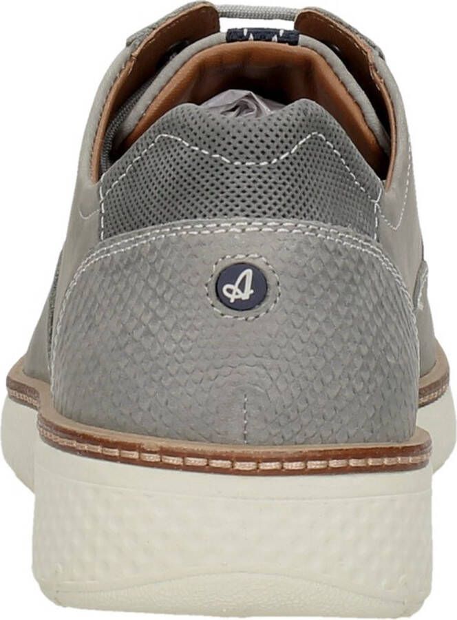 Australian Preston Veterschoenen Laag Lichtgrijs