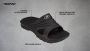 Avento Badslipper Volwassenen Lichtgewicht Zwart - Thumbnail 5