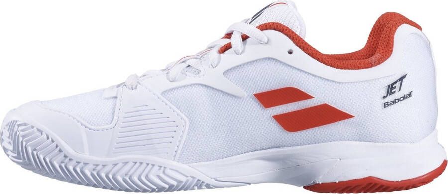 Babolat Jet Clay tennisschoenen Kinderen Wit