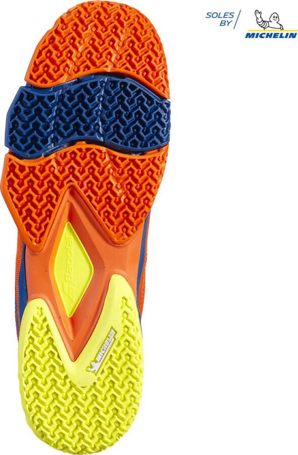 Babolat Jet Premura Heren Sportschoenen Padel Smashcourt Orange Blue