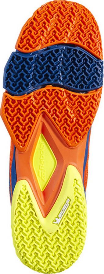 Babolat Jet Premura Heren Sportschoenen Padel Smashcourt Orange Blue