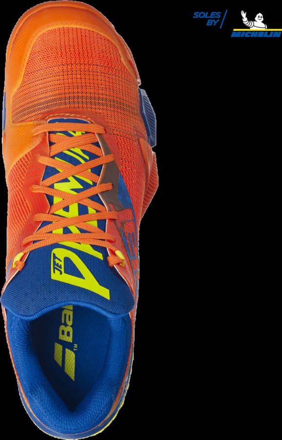 Babolat Jet Premura Heren Sportschoenen Padel Smashcourt Orange Blue