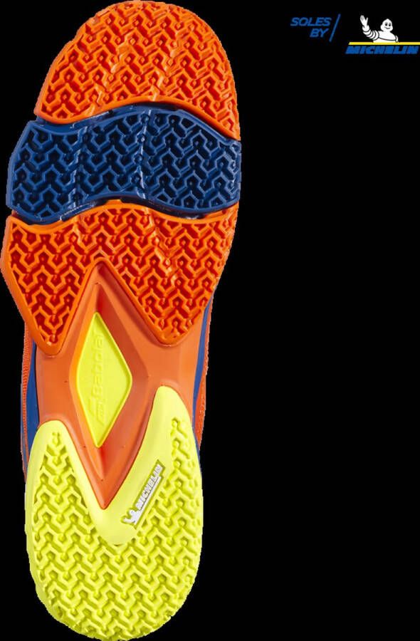 Babolat Jet Premura Heren Sportschoenen Padel Smashcourt Orange Blue